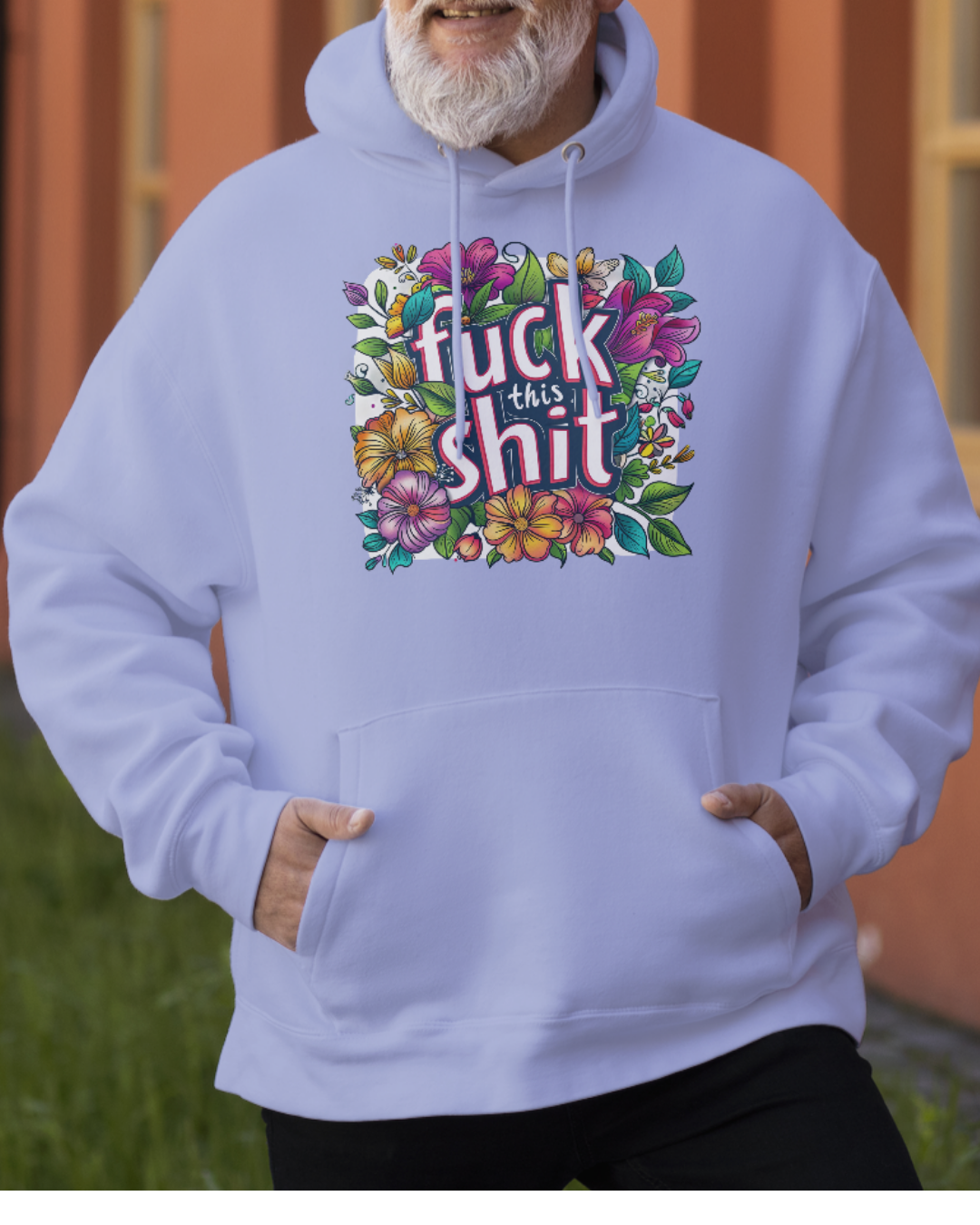 Bold Floral Hoodie