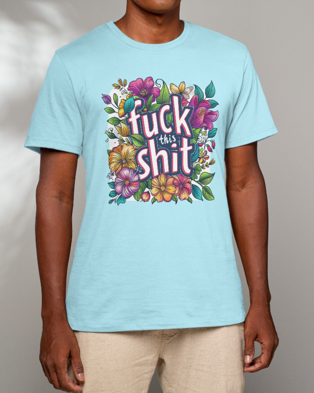 Bold Floral Statement T-Shirt