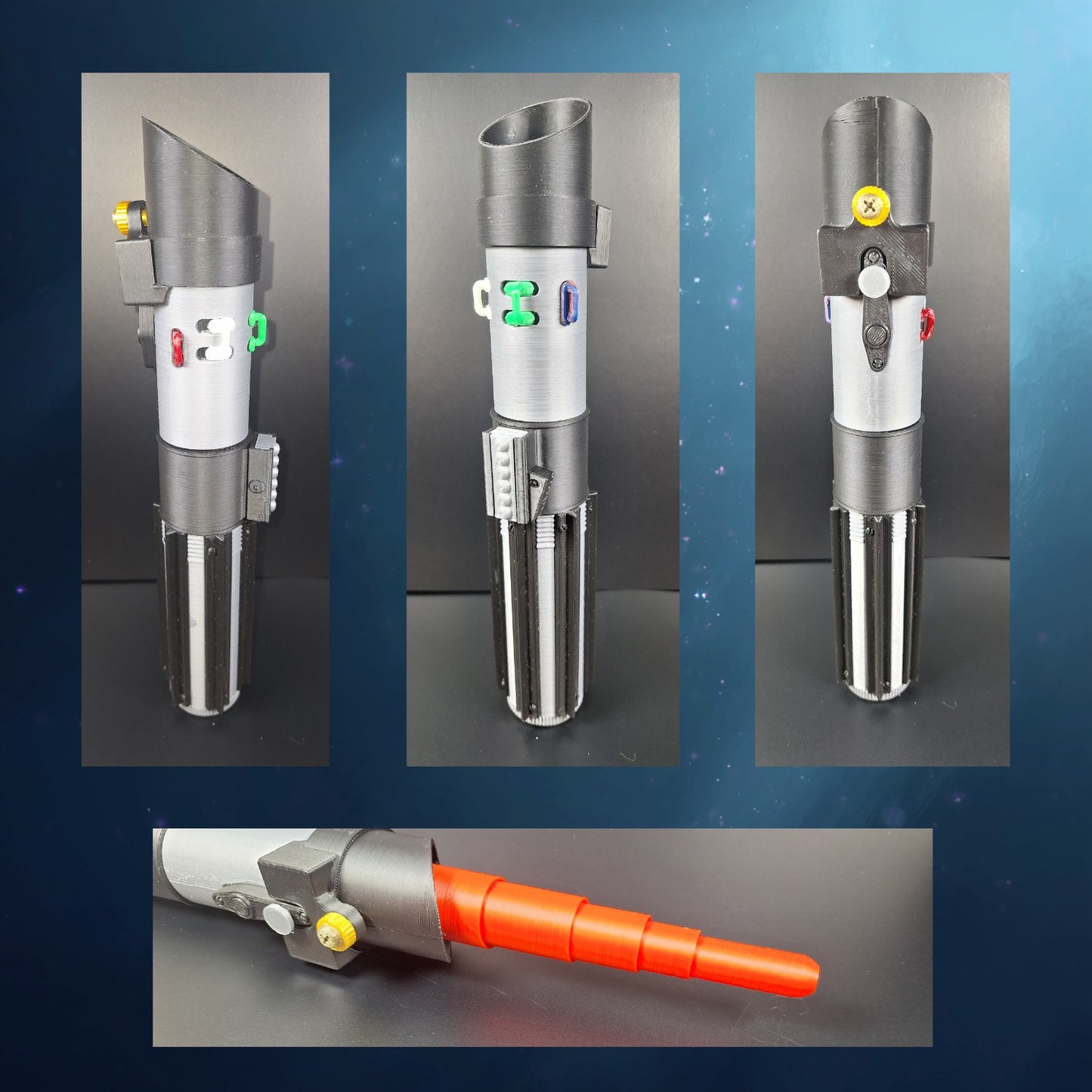 3D Printed Lightsaber – Custom Display Piece