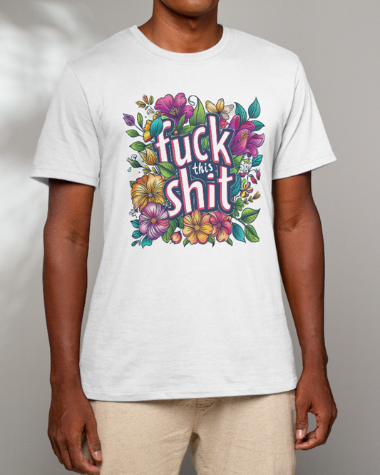 Bold Floral Statement T-Shirt