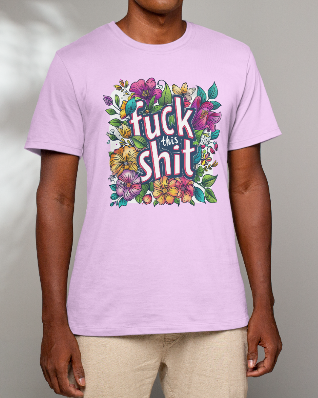 Bold Floral Statement T-Shirt