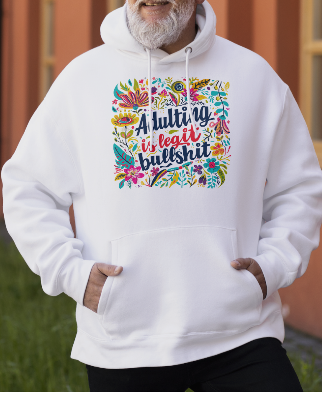 Adulting is B******t Hoodie, S-XXL