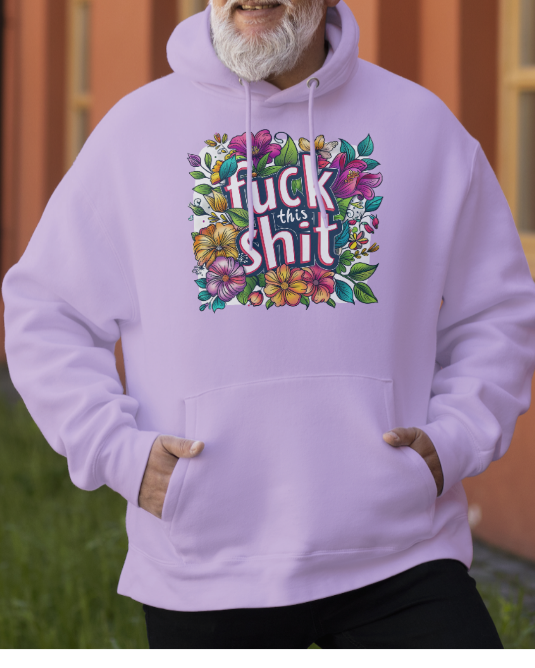 Bold Floral Hoodie