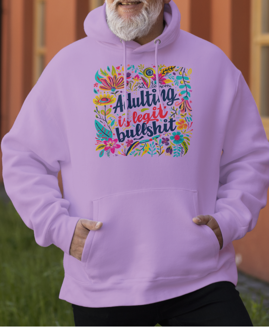 Adulting is B******t Hoodie, S-XXL