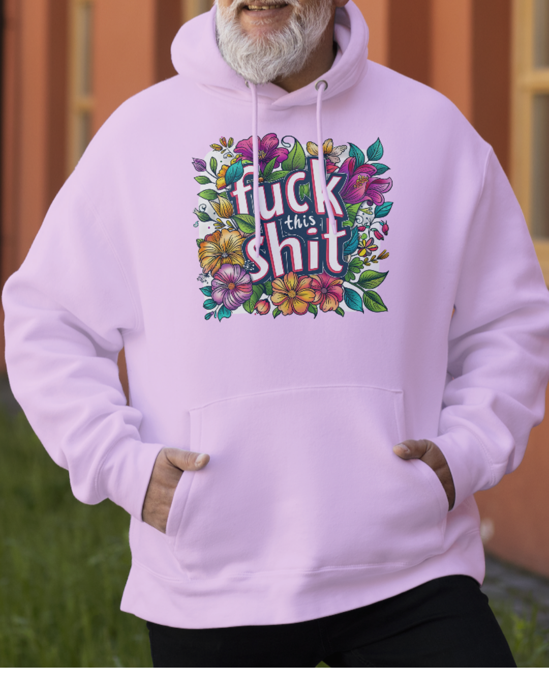 Bold Floral Hoodie