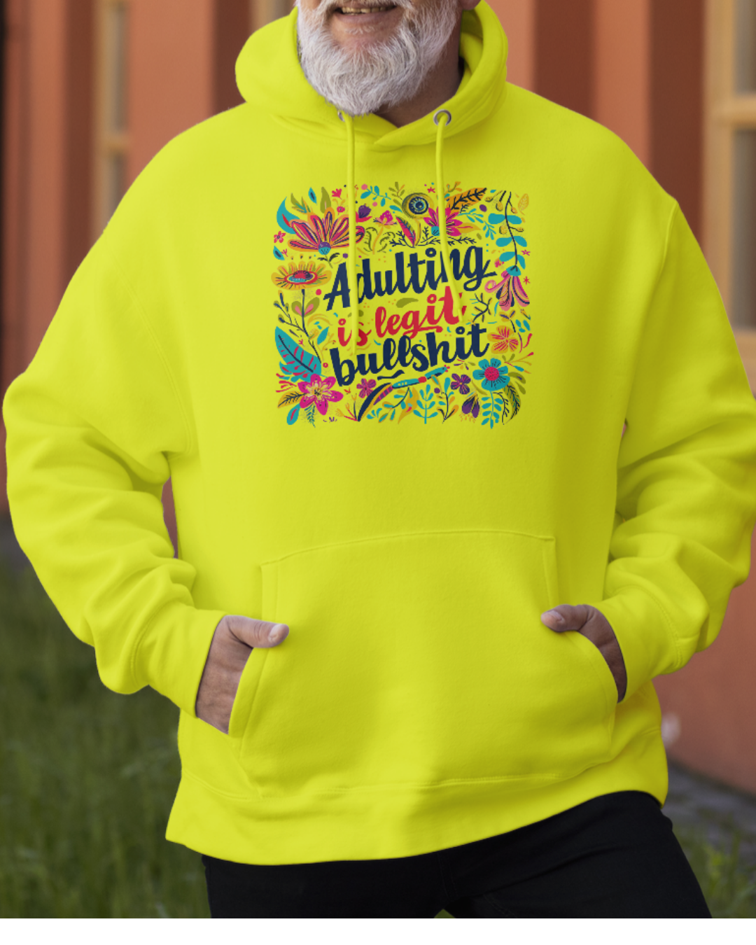 Adulting is B******t Hoodie, S-XXL