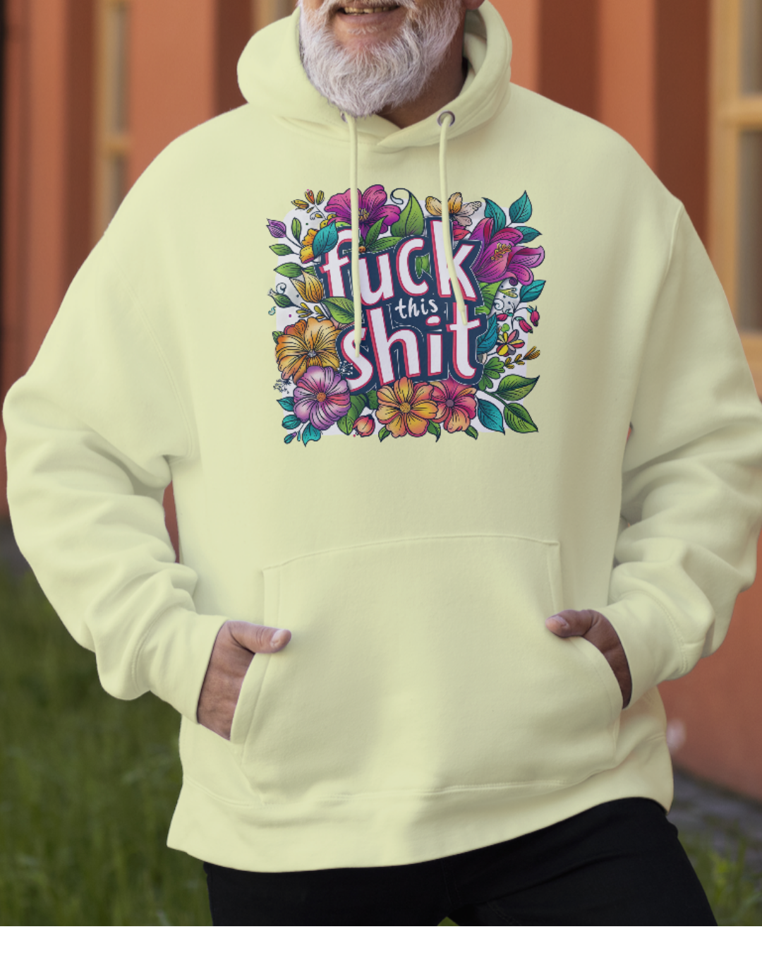 Bold Floral Hoodie