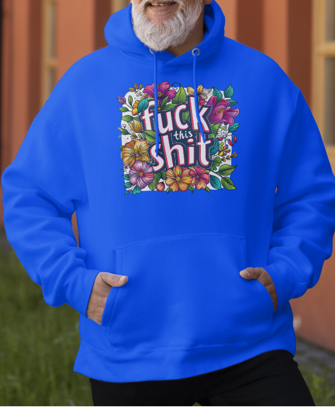 Bold Floral Hoodie