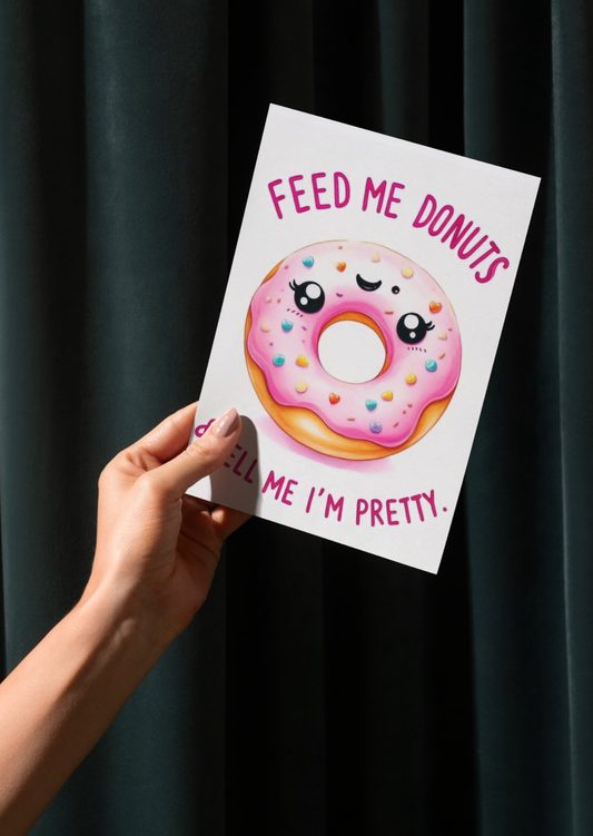 A6 Greetings card