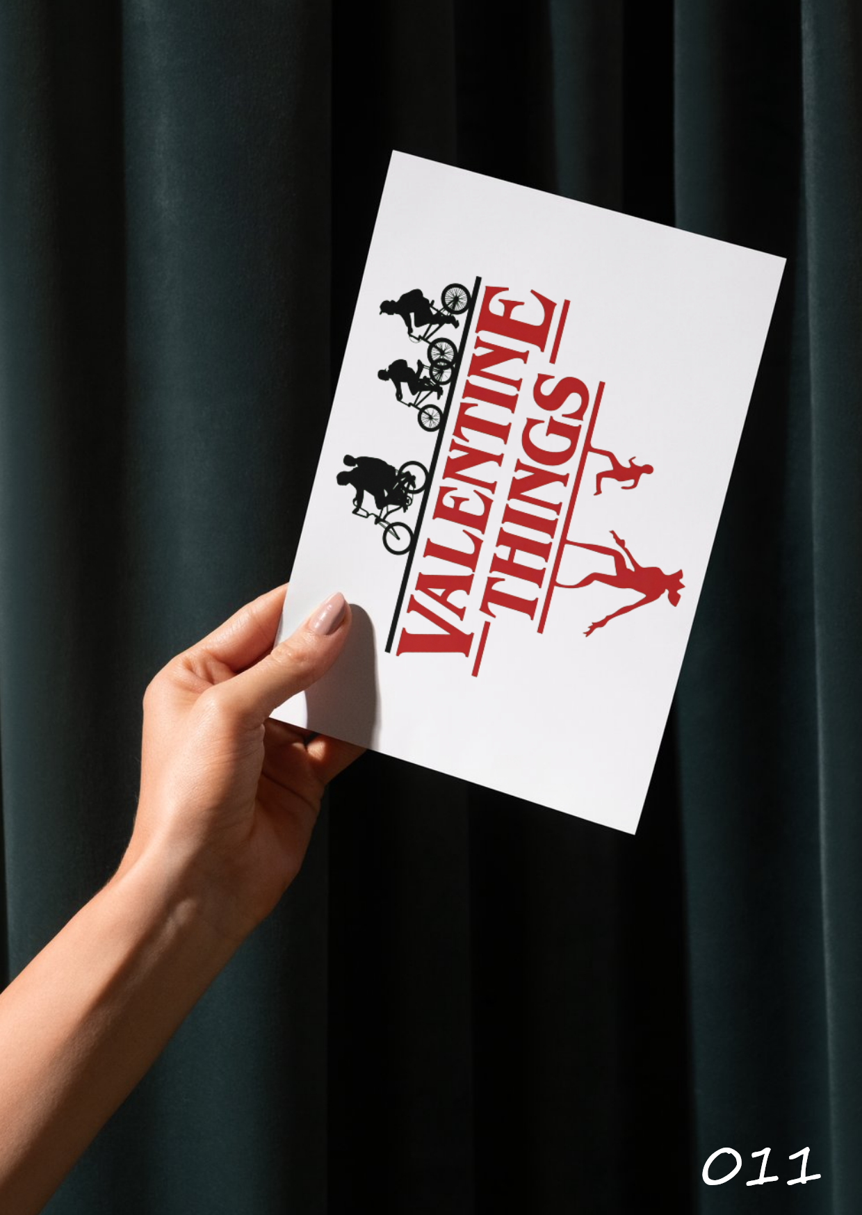 Stranger Things Valentines Day Cards