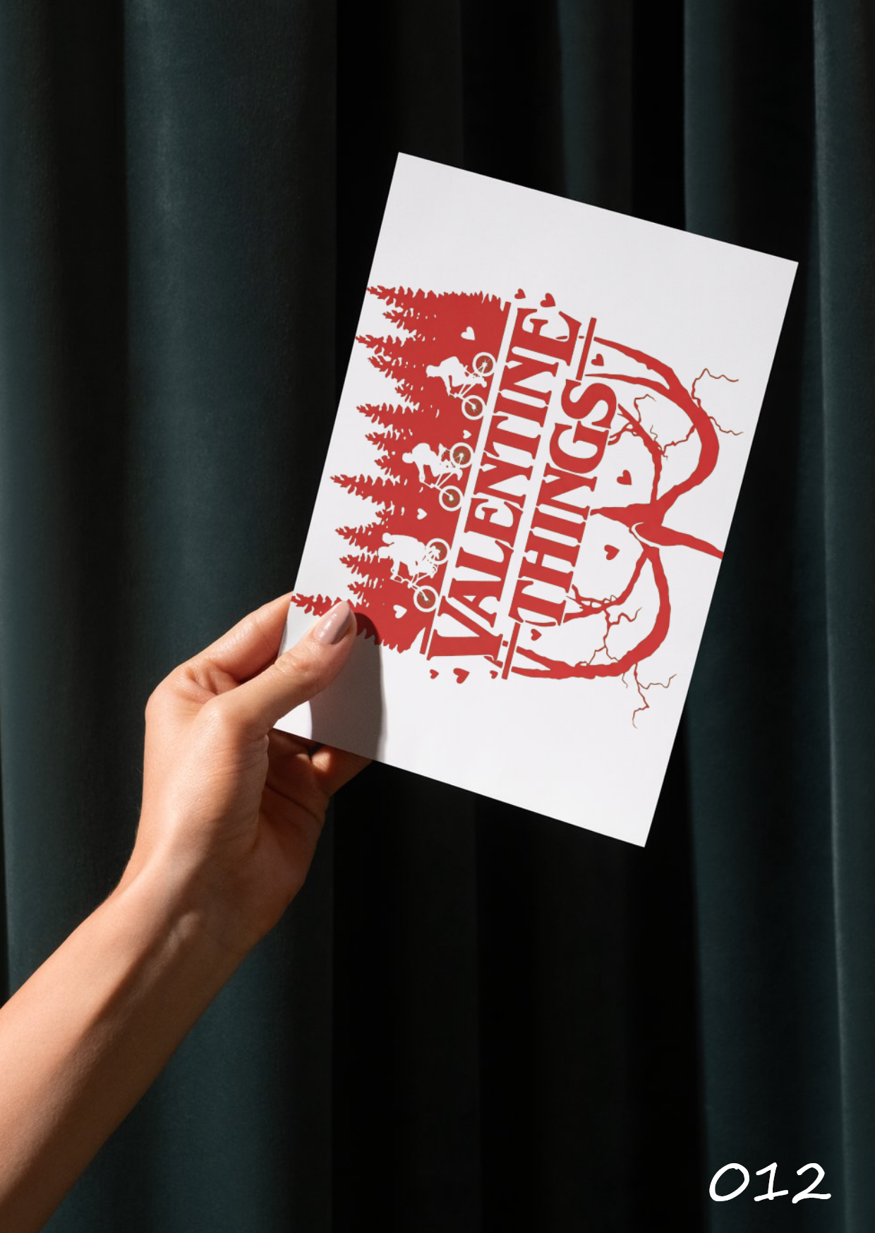 Stranger Things Valentines Day Cards