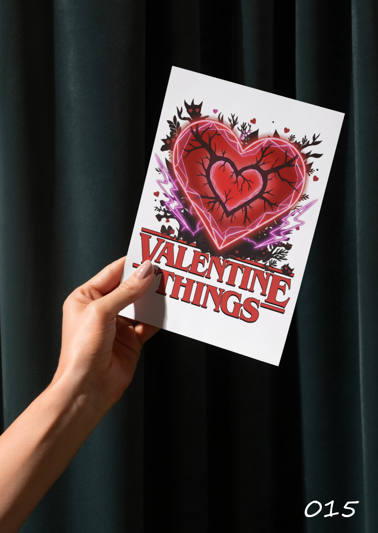 Stranger Things Valentines Day Cards