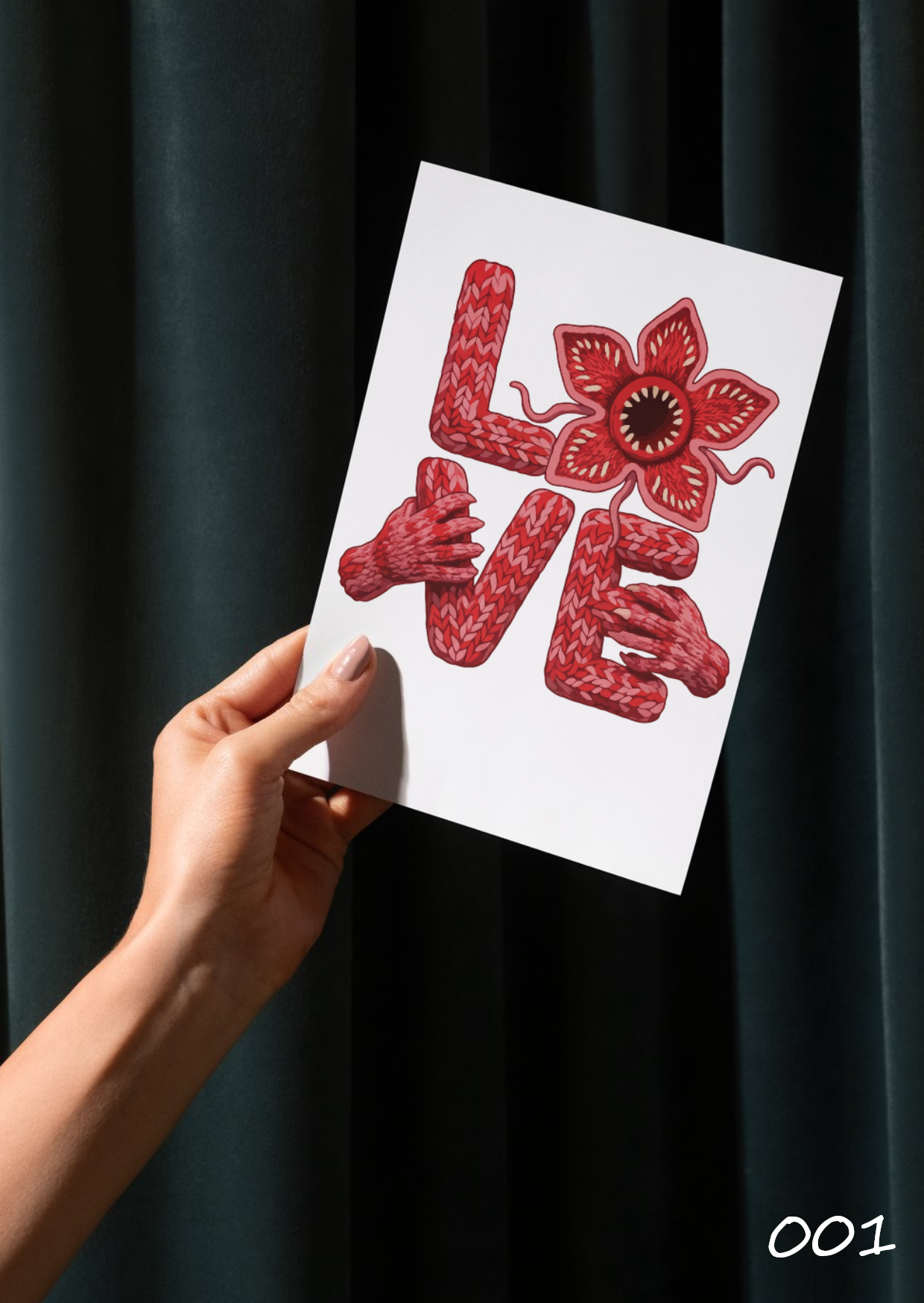 Stranger Things Valentines Day Cards