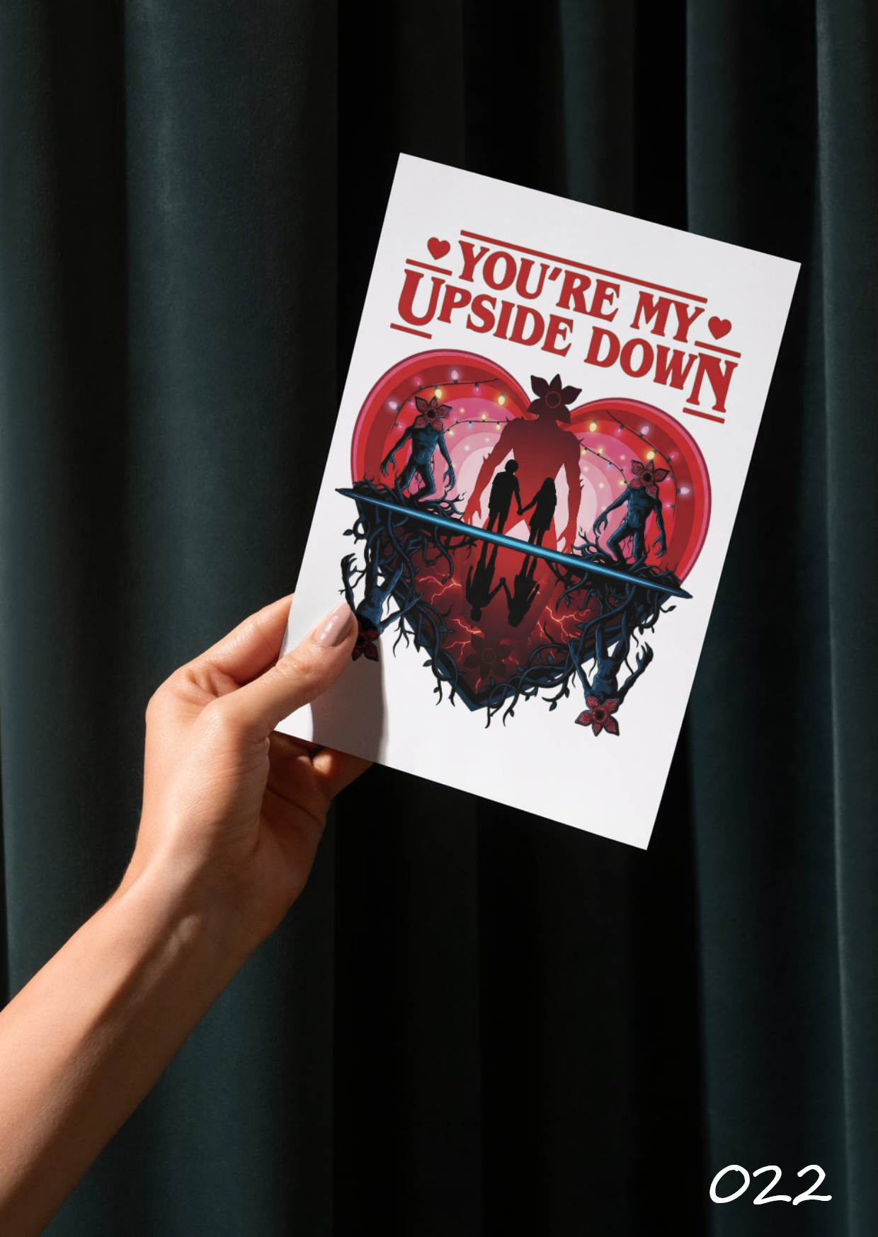 Stranger Things Valentines Day Cards