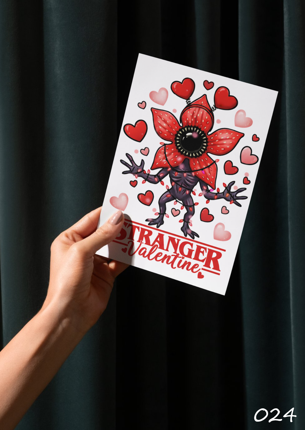 Stranger Things Valentines Day Cards