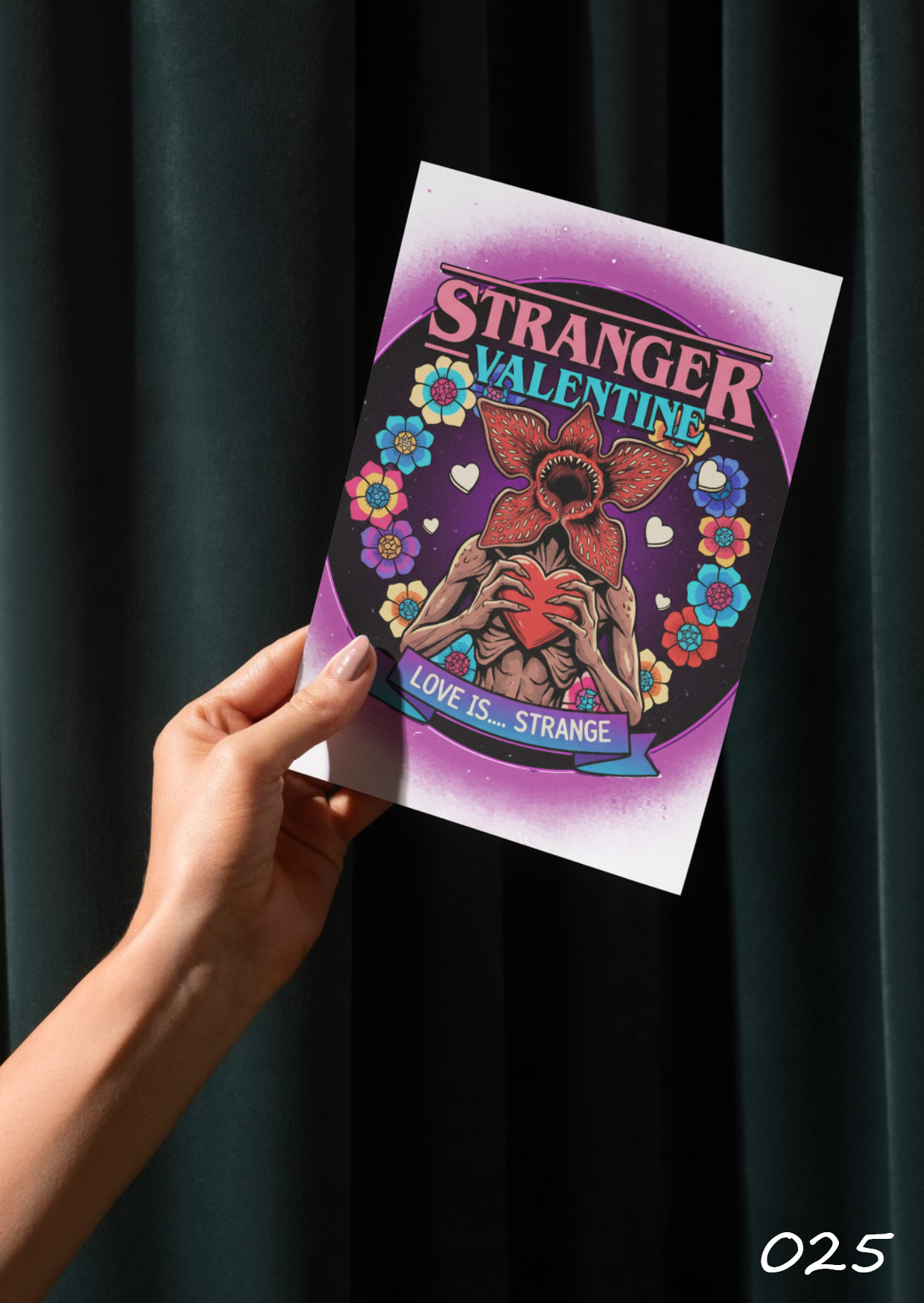 Stranger Things Valentines Day Cards