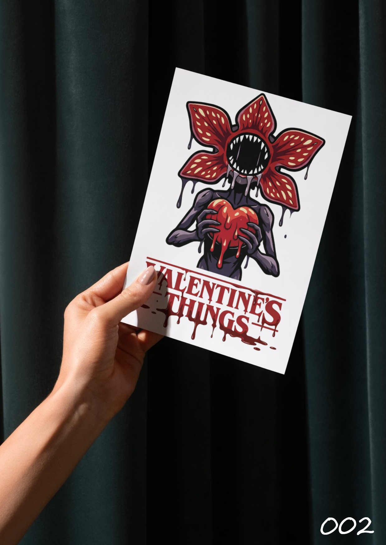 Stranger Things Valentines Day Cards