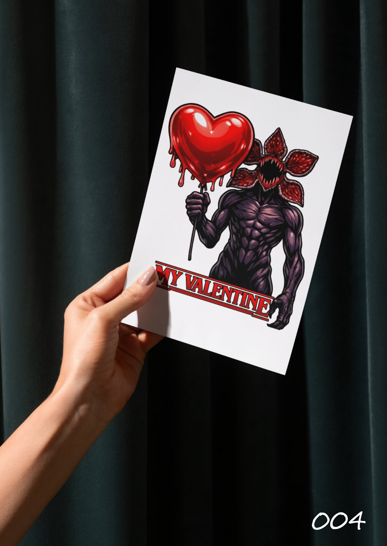 Stranger Things Valentines Day Cards