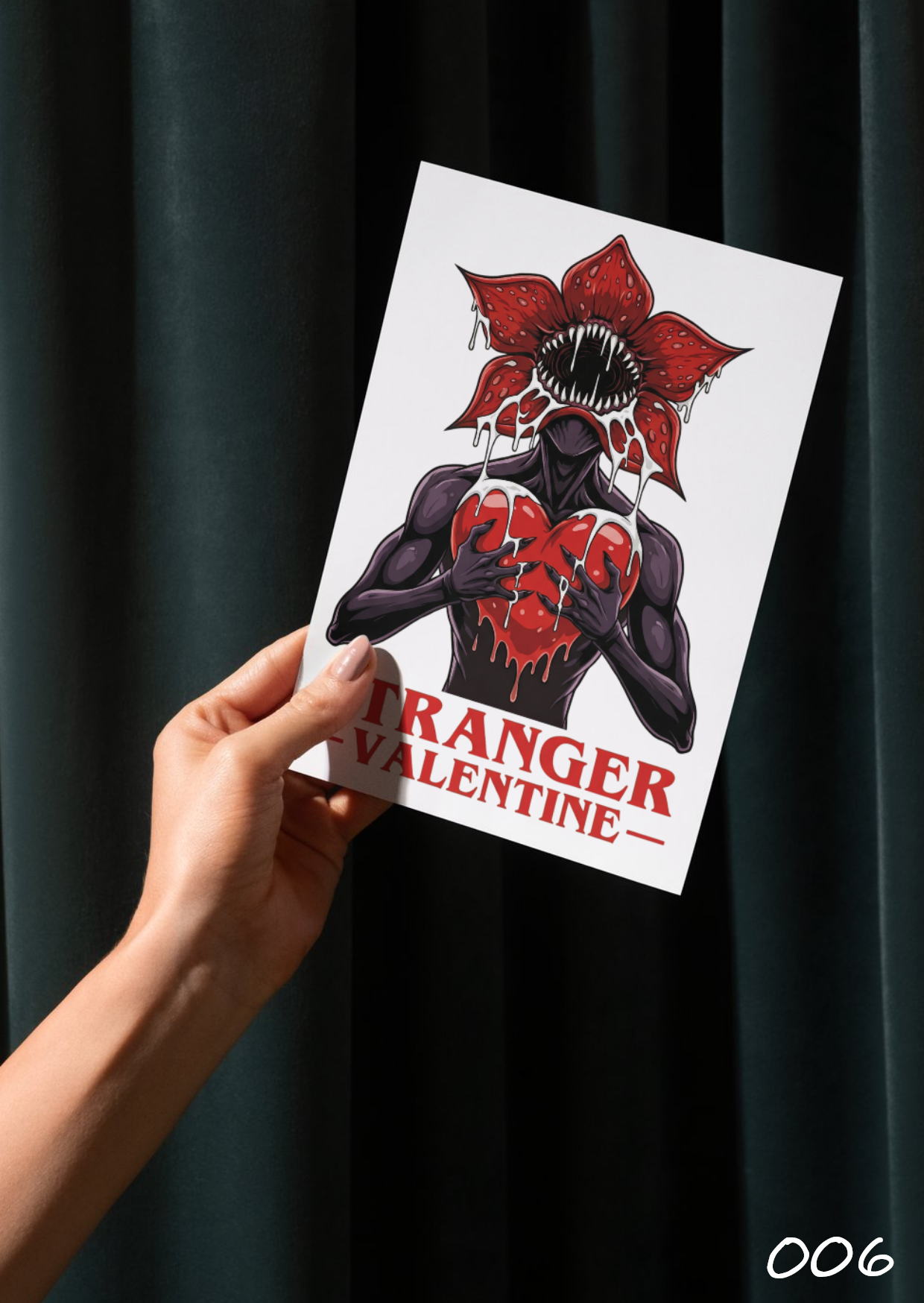 Stranger Things Valentines Day Cards