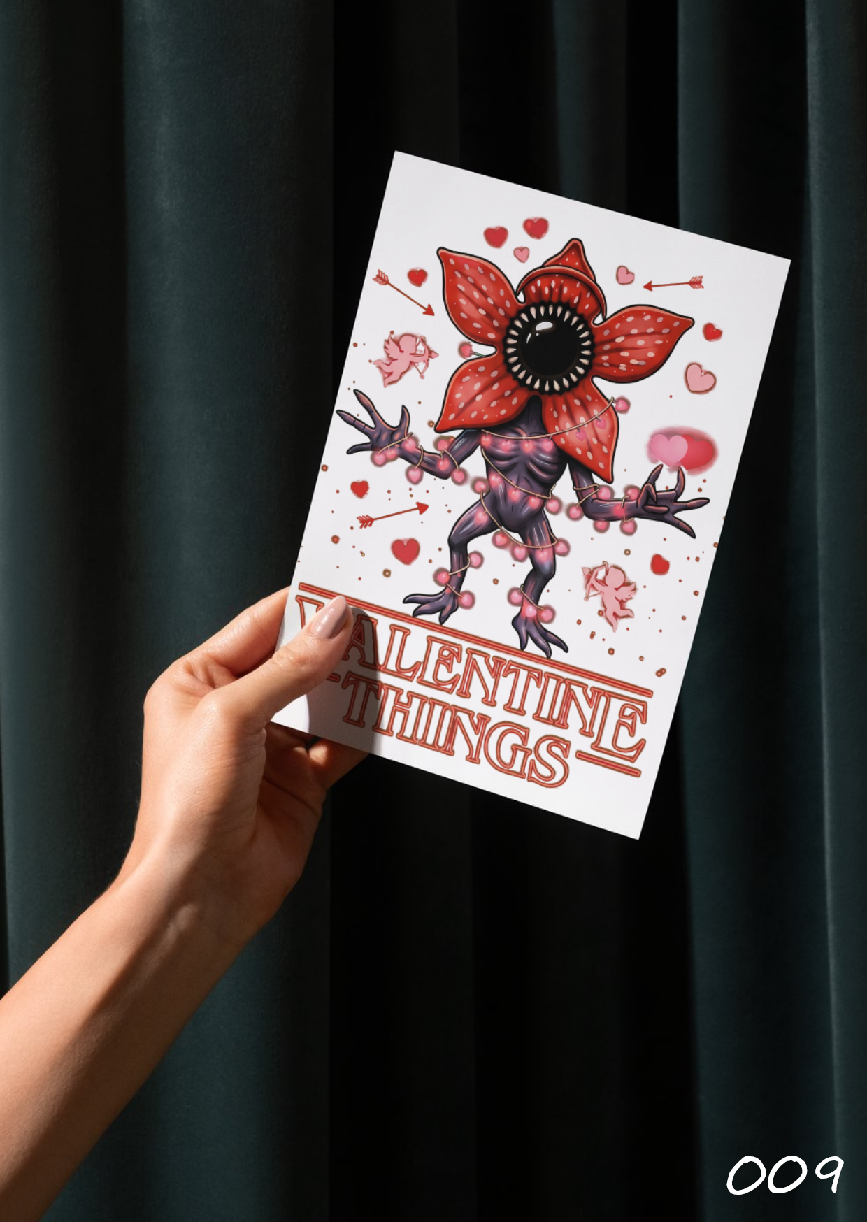 Stranger Things Valentines Day Cards