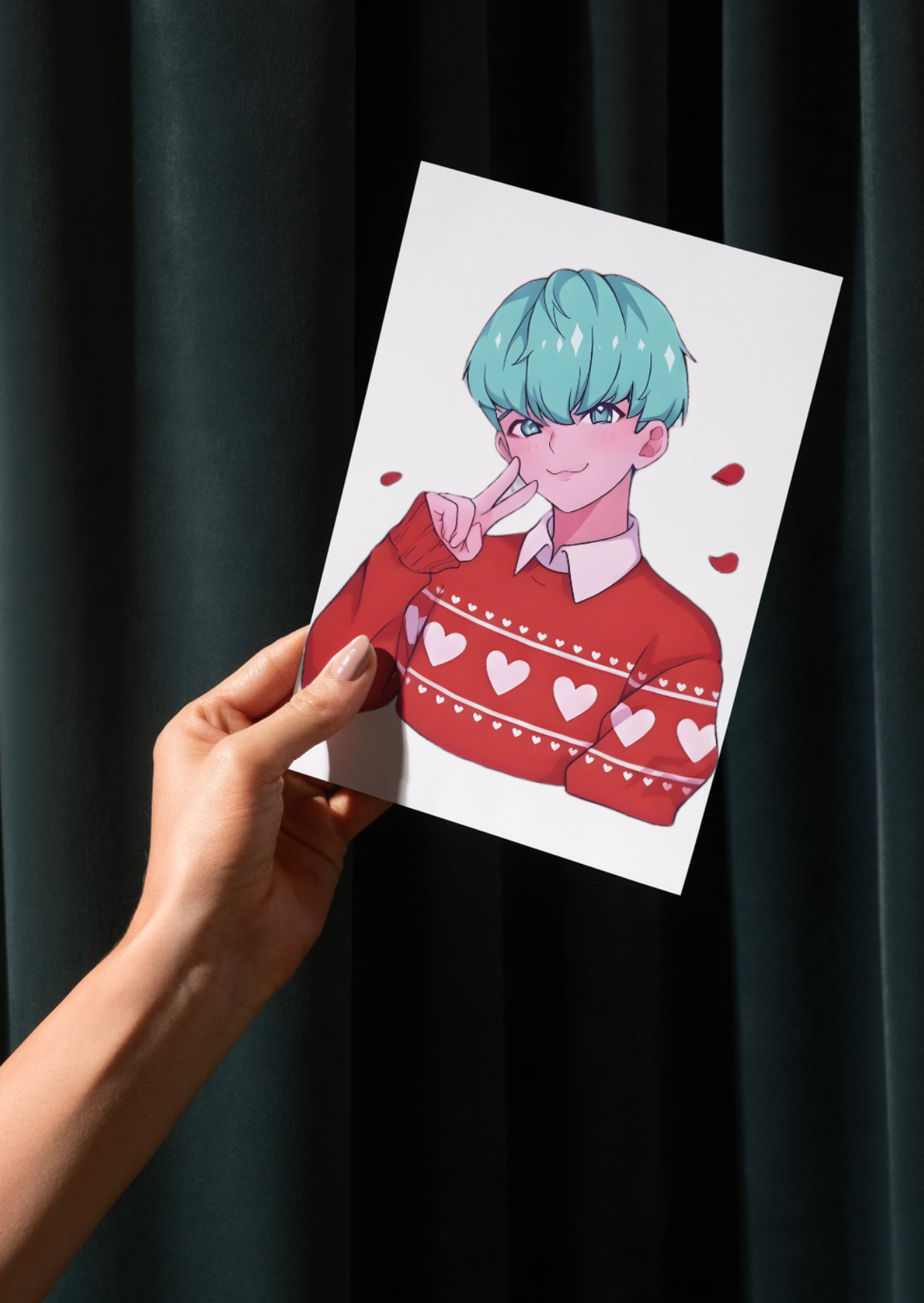 Kpop Demon Hunter Valentines Day Cards Mystery pack of 5 cards